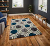 HK 7526 Grey Navy Rug Questions & Answers