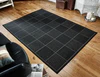 Checked Flatweave Black Rug Questions & Answers