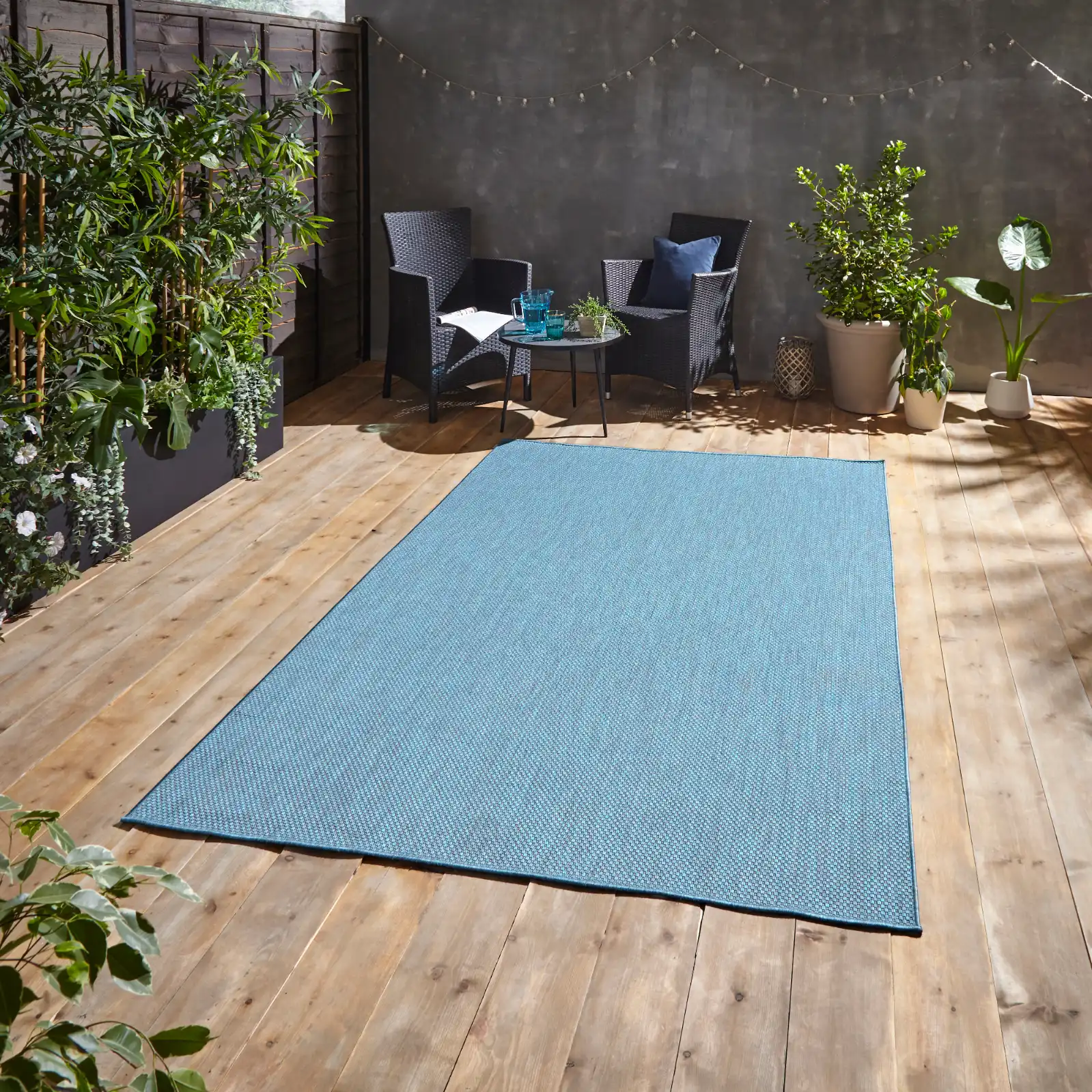 POP! Outdoors Blue Rug Questions & Answers