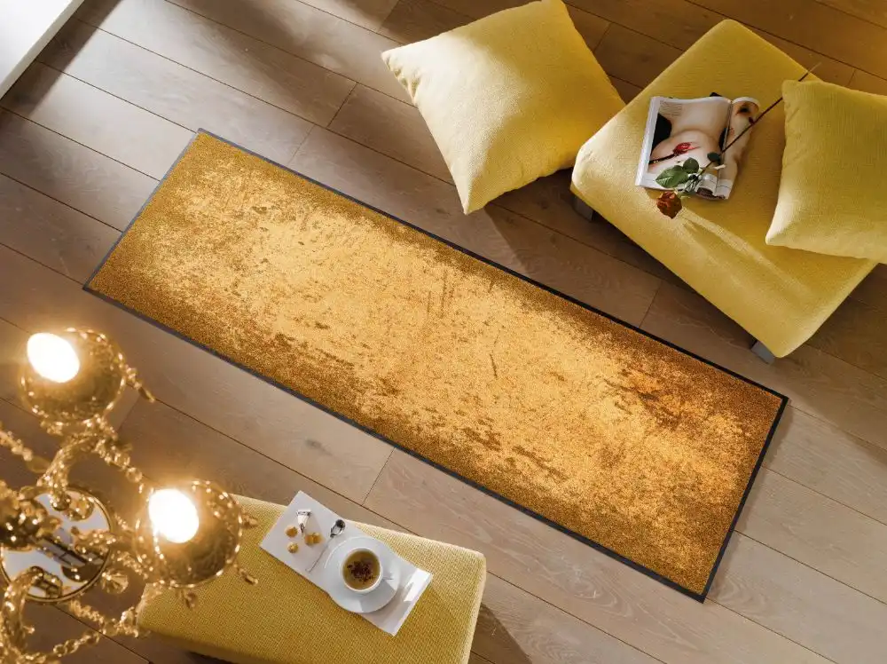 Design Washable Shades of Gold Rug Questions & Answers