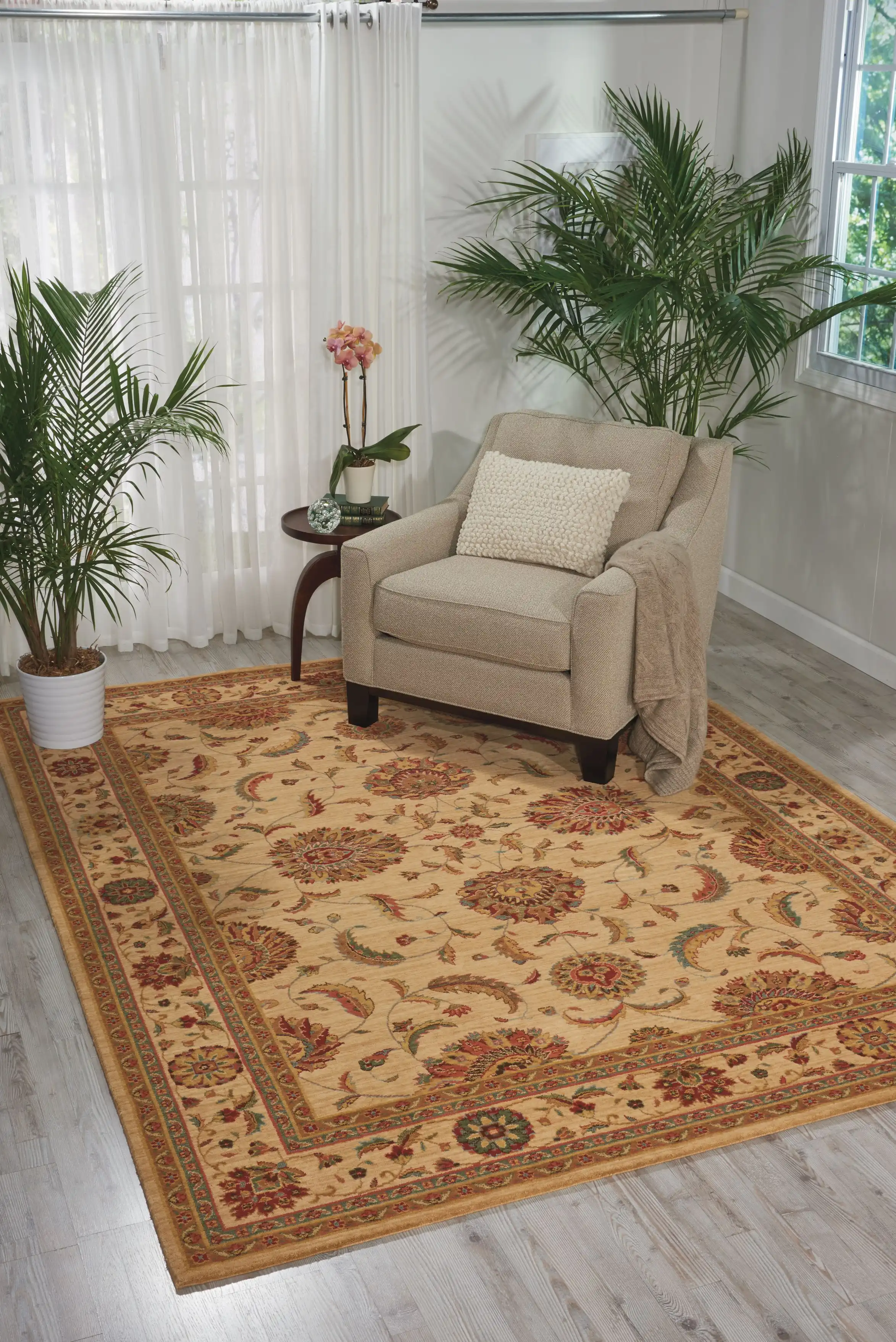 Living Treasures LI04 Ivory Rug Questions & Answers