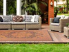 Persian Outdoor Orange Black Rug Questions & Answers